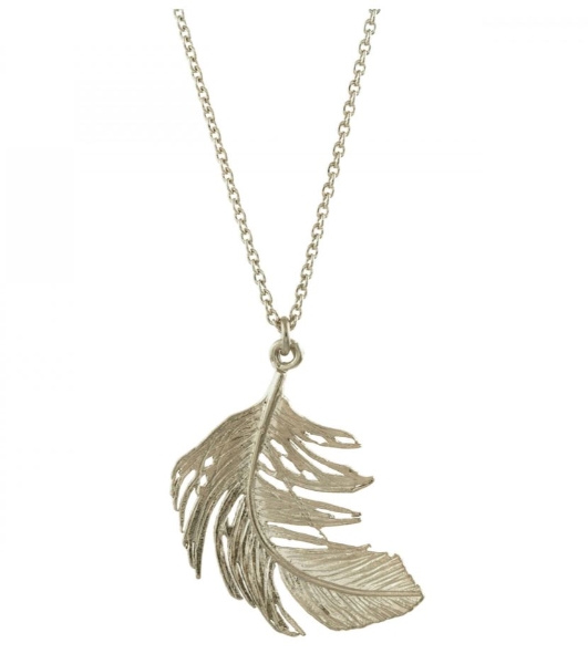 alex-monroe-big-feather-necklace-silver