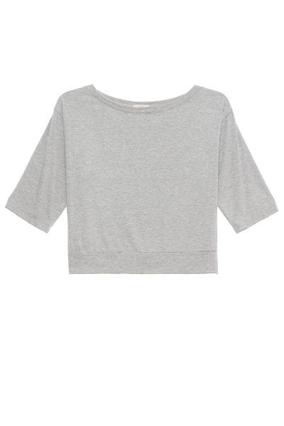 eberjey-darby-utility-short-sleeve-top-heather-grey