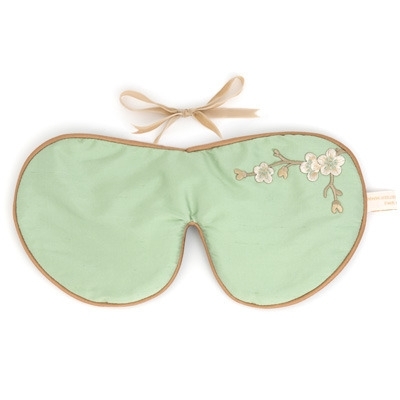Silk Lavender Eye Mask Jade Blossom - - Wellbeing Lifestyle Products & Gifts
