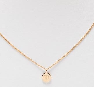 laura-lee-7mm-coin-yellow-gold-plate-engraved-initial-necklace