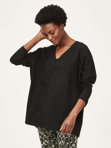thought-relaxed-long-sleeve-top-black
